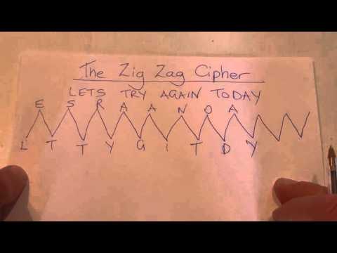 Creating a Coded Message Using the Zig Zag Method: Step-by-Step Guide