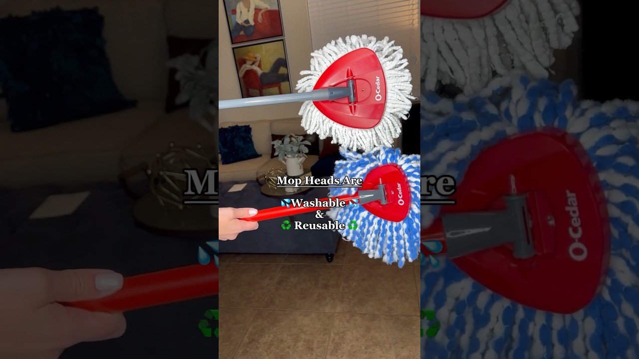 How to Wash Your O-Cedar Mop Heads 🧼