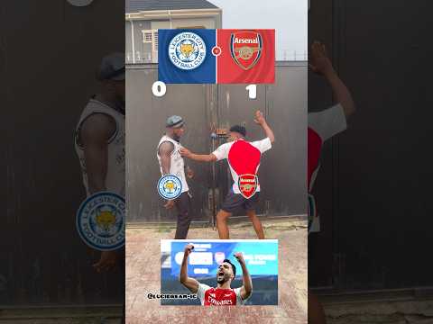 Leicester City vs Arsenal 0:2 premier league highlights #leicestercity #arsenal #premierleague #fyp