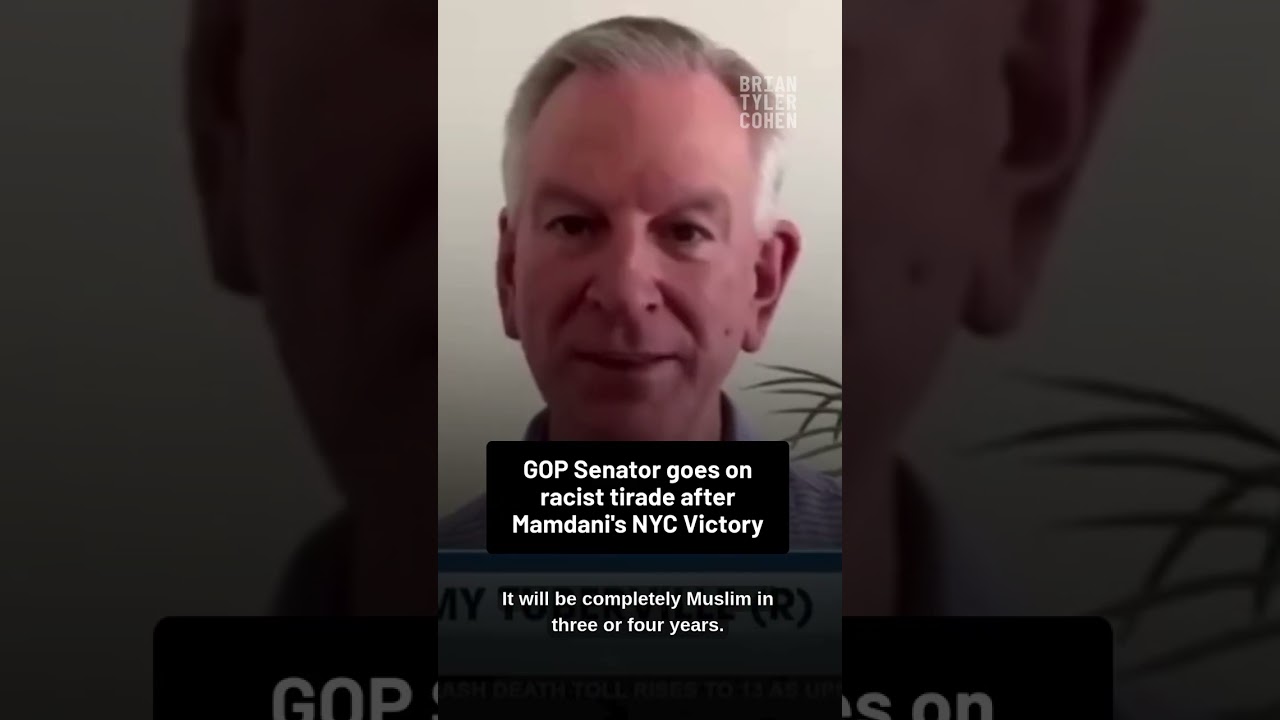 GOP Senator Sparks Outrage with Racist Rant After Mamdani's NYC Win π½