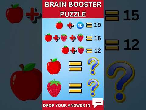 🧠Can you crack this math brain teaser #shortsfeed #brainteasers #mathematics