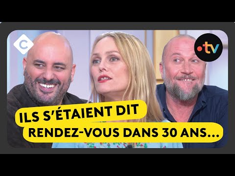 Les retrouvailles de Jérôme Commandeur, Vanessa Paradis & François Damiens