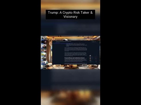 Unraveling the Bold Moves of Trump in the Crypto World!