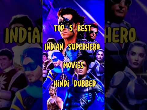 Top 5 Best Indian Superhero Movies In  Hindi Dubbed |#shorts #superheromovies #indianmovie #film