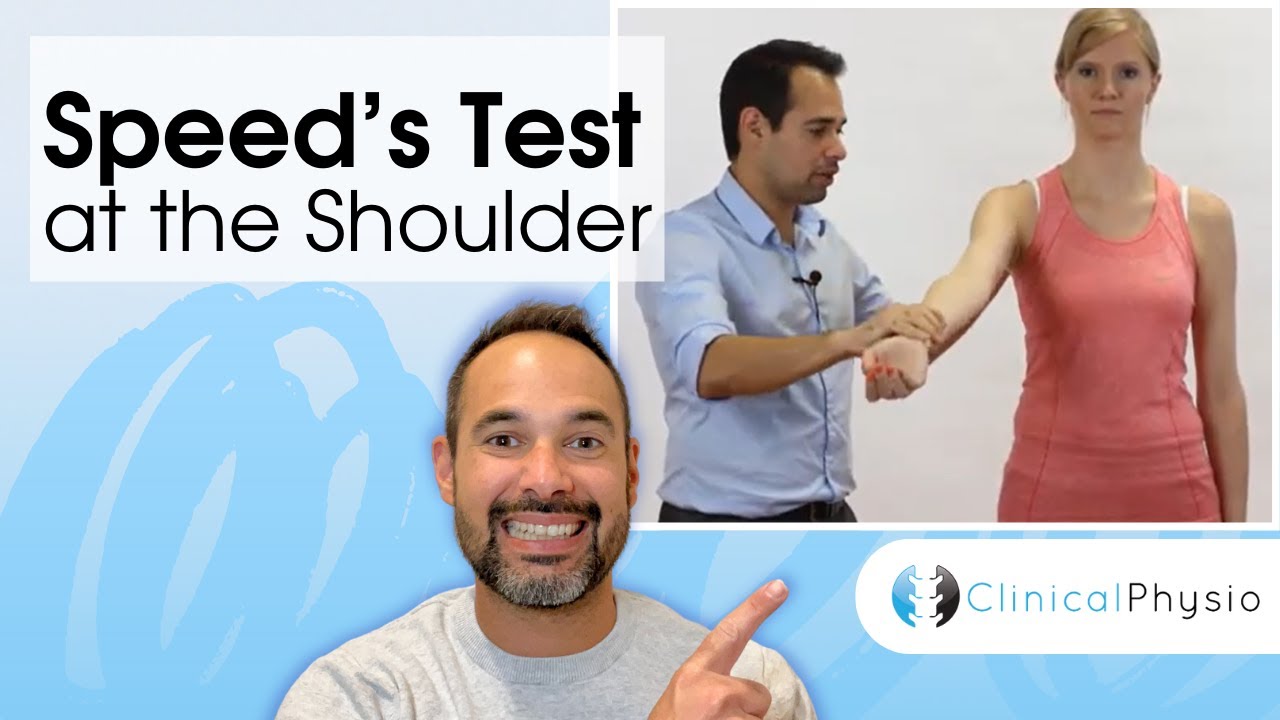 Speed's Test for Biceps Tendon 🩺