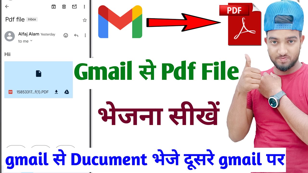 How to Send a PDF via Gmail