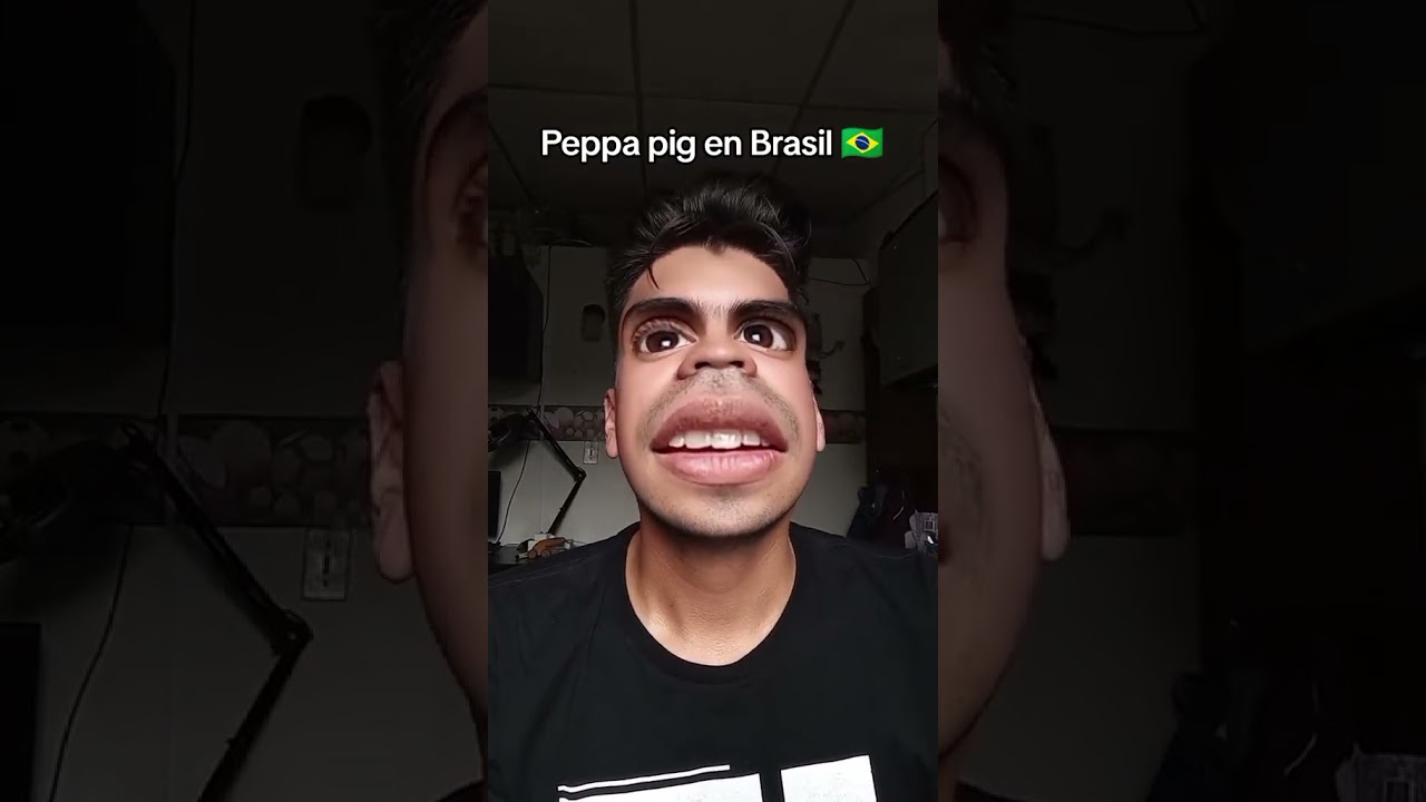 ¡Peppa Pig en Brasil! 😂 Diversión y risas en #shorts 🇧🇷