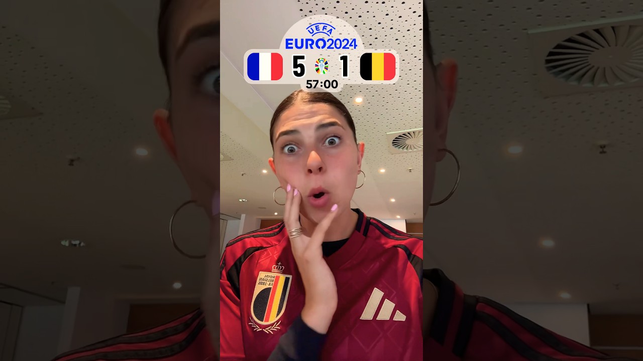 EURO 2024 France vs Belgium Simulation 🤯