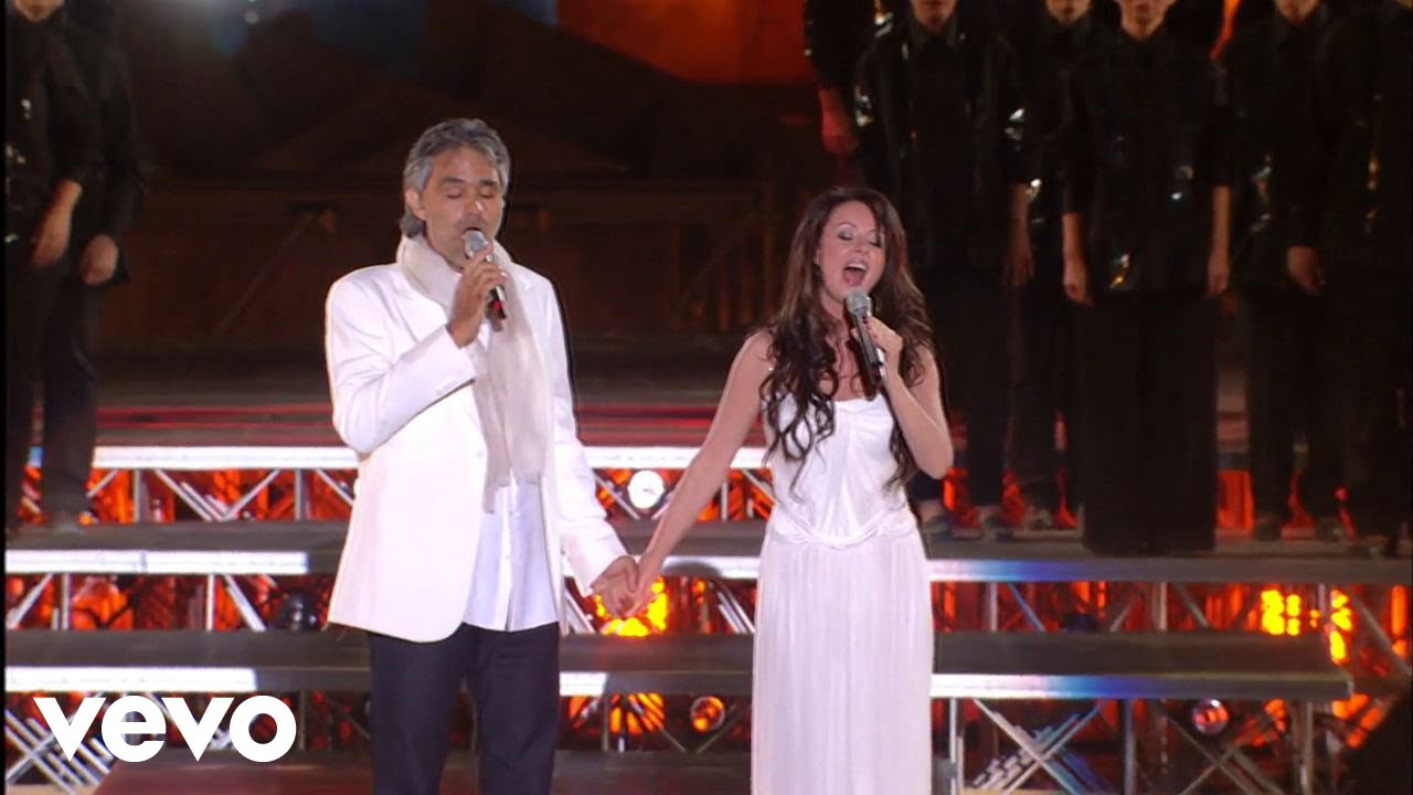Andrea Bocelli and Sarah Brightman - Time To Say Goodbye (Live at Teatro del Silenzio, 2007)