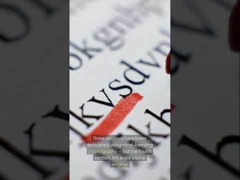 Can You Break the Kryptos Cipher? 🧩