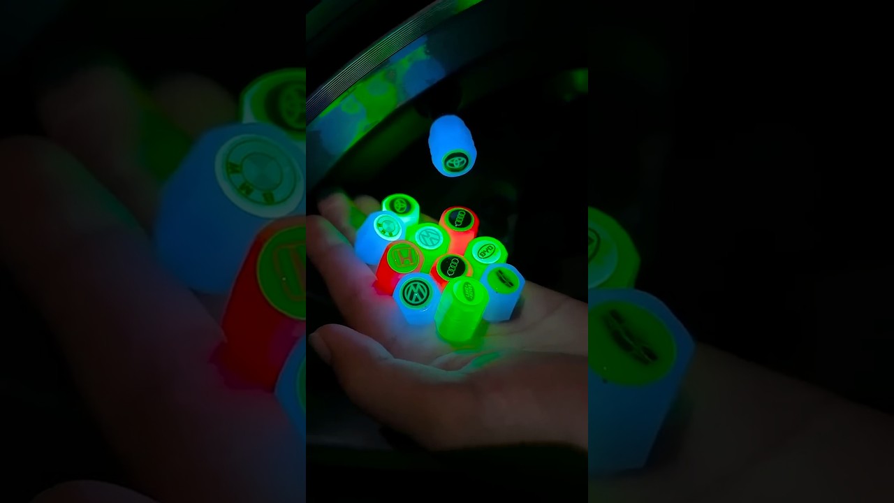 Luminous Car Valve Caps β Handy Home Tool π