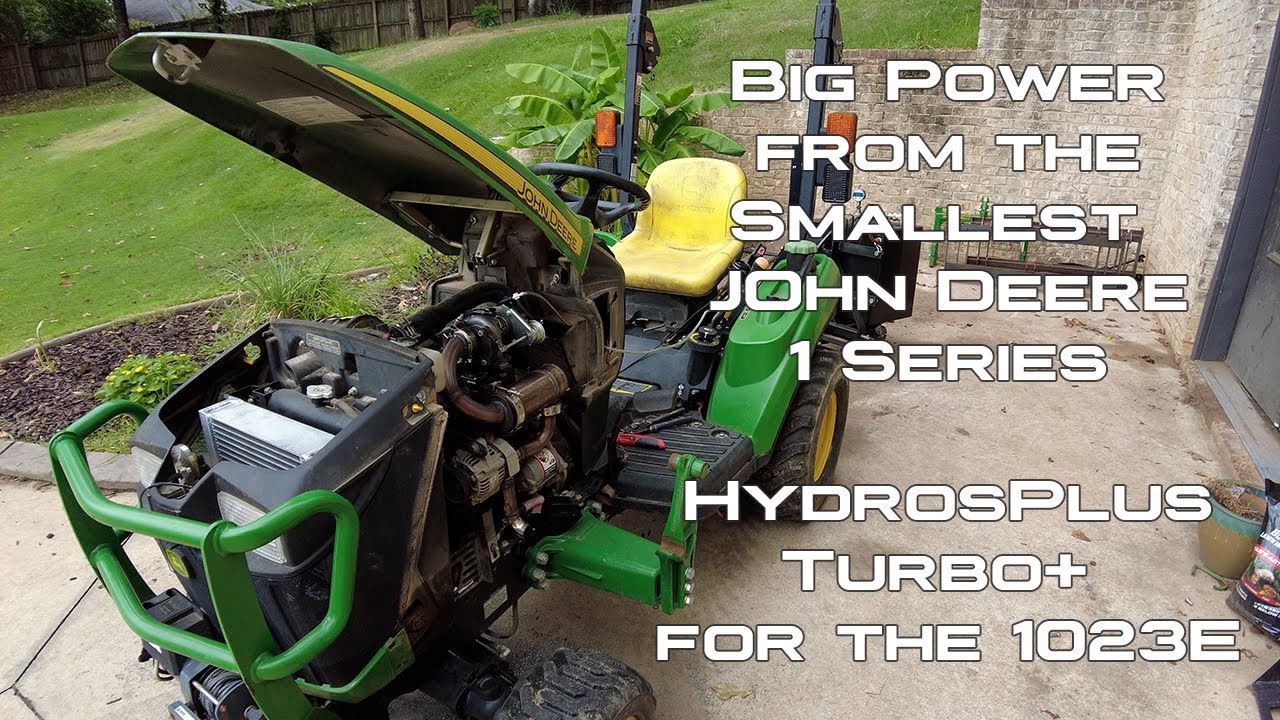 HydrosPlus Turbo+ for John Deere 1023E 🚜
