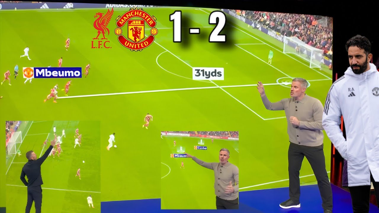 Jamie Carragher Breaks Down How Amorim’s Man United Dominated Arne Slot’s Liverpool ⚽