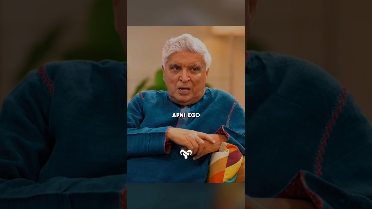 Javed Akhtar On EGO.🔥