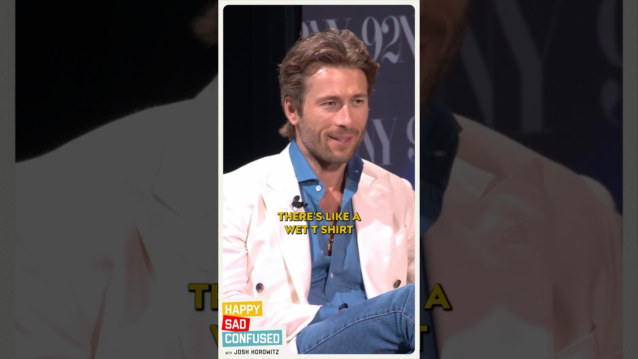 Glen Powell's Unexpected Wet T-Shirt Moment 😲