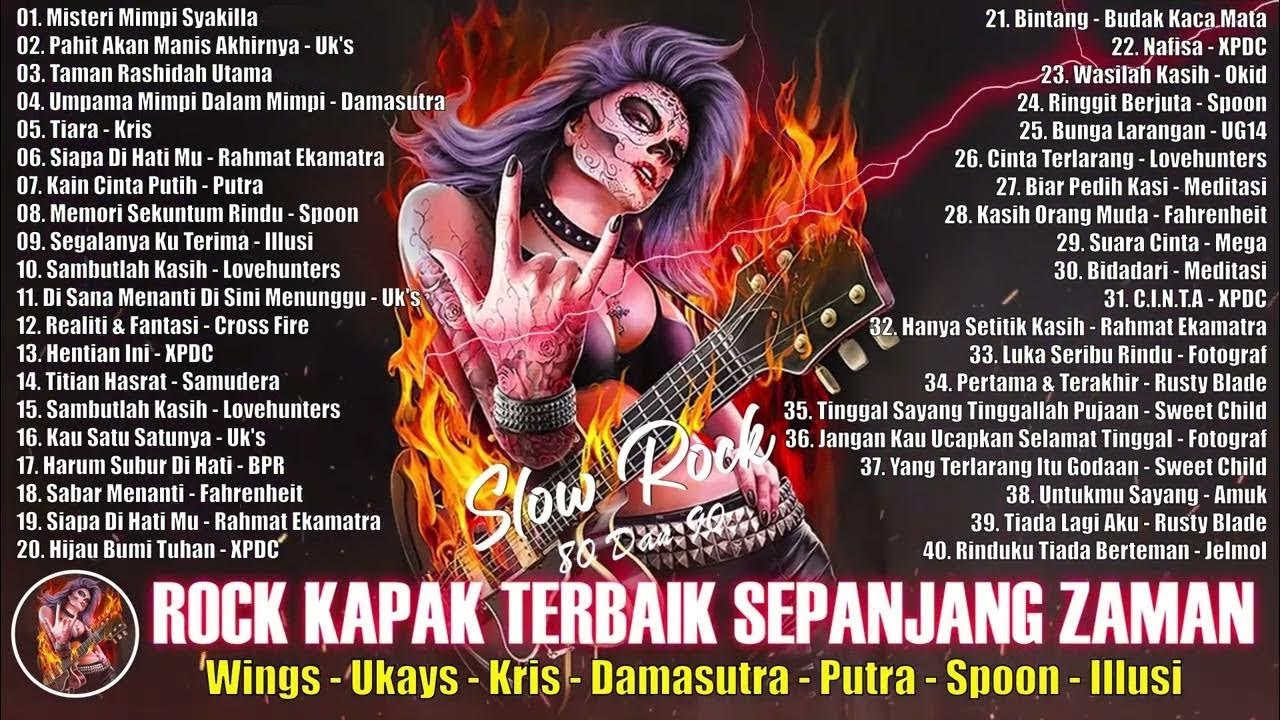 Lagu Jiwang Rock 90an Malaysia ๐ธ | Best Slow Rock Kapak