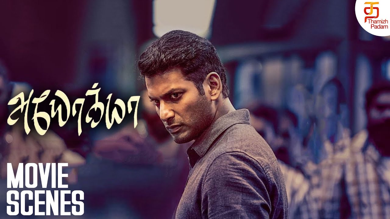 Ayogya Tamil Movie Fight Scene | Vishal & Raashi Khanna