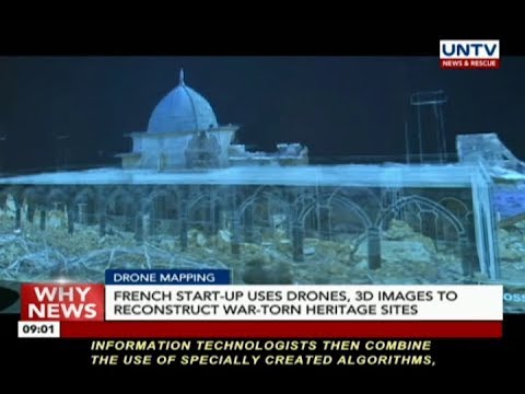 French start-up uses drones, 3D images to reconstruct war-torn heritage sites