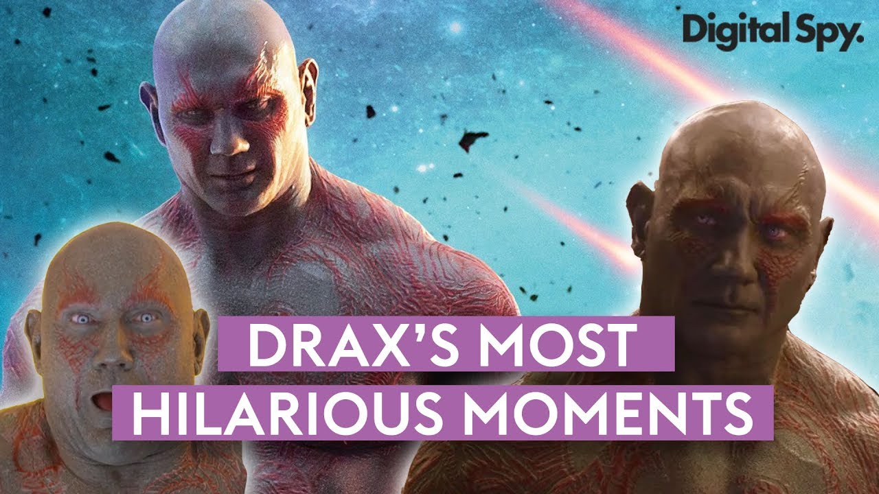 Hilarious Drax Moments & Quotes from Guardians of the Galaxy & Avengers 😂