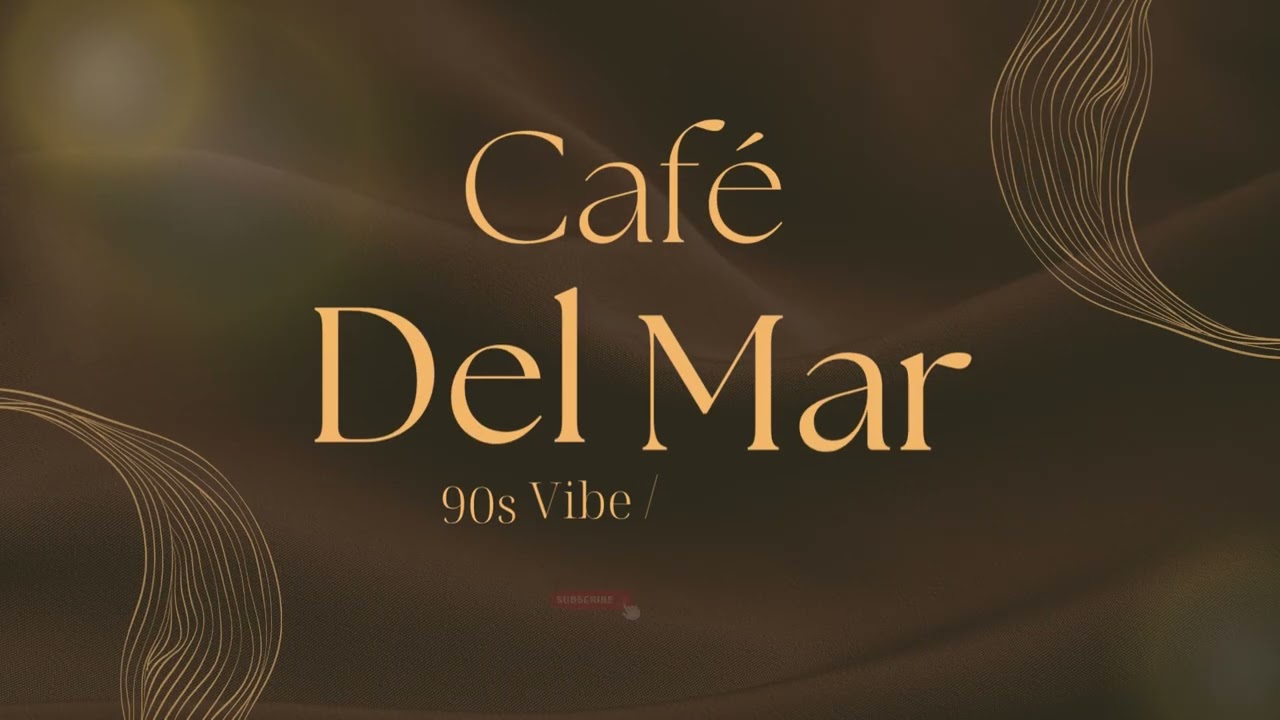 Cafe Del Mar 90s Techno & Trance Vibe 🎶