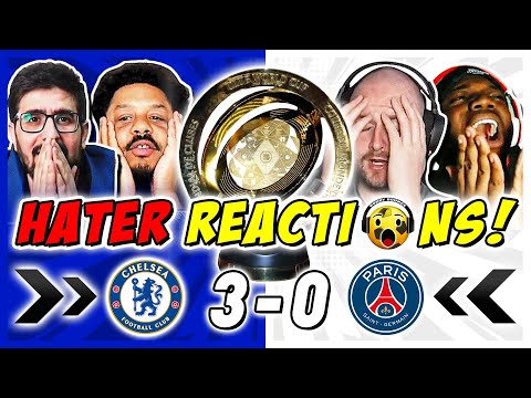 CHELSEA RIVALS & HATERS DEVASTATED 😫 REACTION TO CHELSEA 3-0 PSG | FIFA CLUB WORLD CUP FINAL