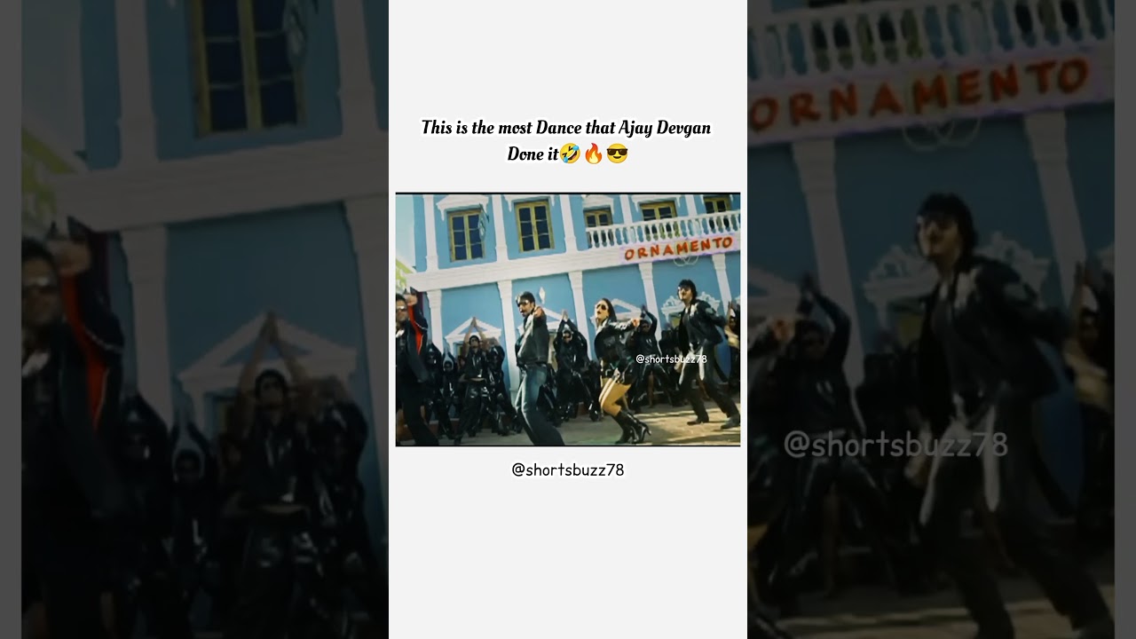 Ajay Devgn's Most Epic Dance Moments! π #Trending