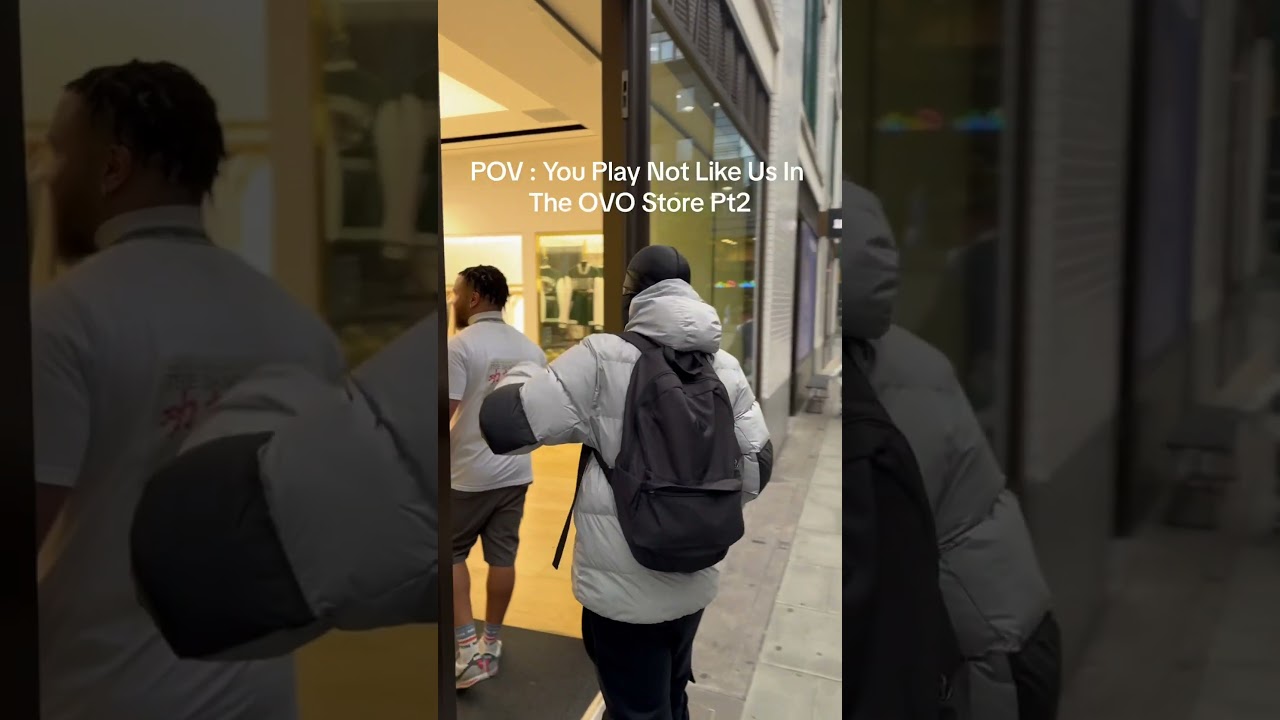 Fans Play 'Not Like Us' at OVO Store ๐