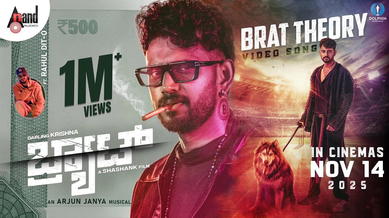 BRAT Theory Video Song (HDR) | Kannada | Darling Krishna 🎶