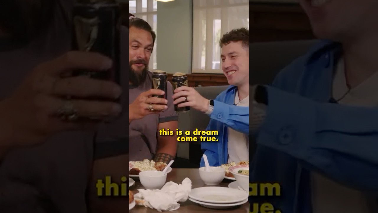 Surprising Jason Momoa with His Favorite Drink! ๐น