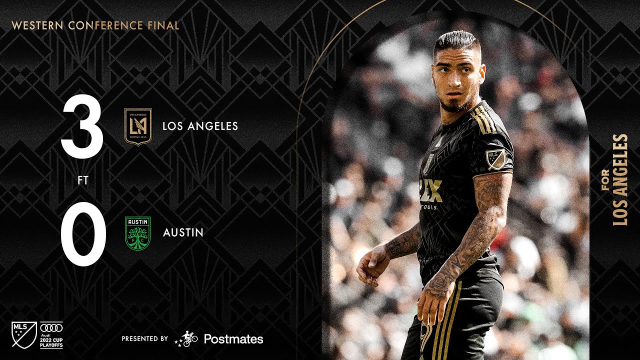 LAFC Dominates Austin FC 3-0 in Western Conference Final ⚽ | Highlights & Recap