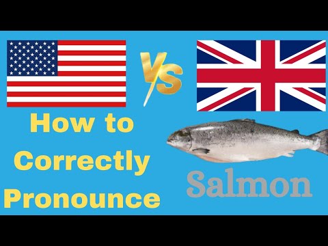 How to pronounce Salmon Correctly in American and British English