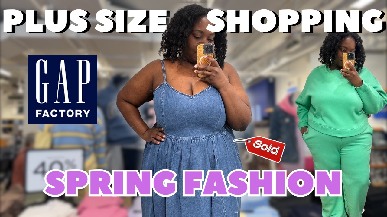 Gap Plus Size Spring Clothing Haul 🌸