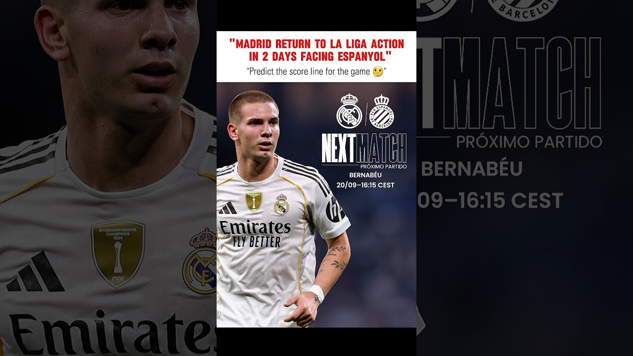 Real Madrid vs Levante ⚽ Highlights | La Liga 2025 | Soccer Short