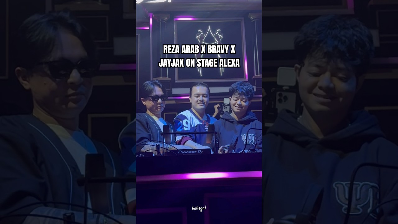 Reza Arab, Bravy, and JayJax Perform Live on Stage at Alexa Event