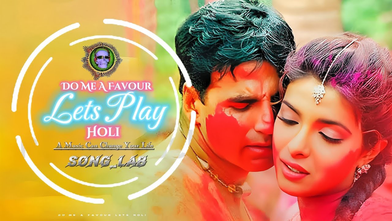 Do Me A Favour Lets Play Holi (8D Audio) | Anu Malik, Sunidhi Chauhan | Holi Special Song