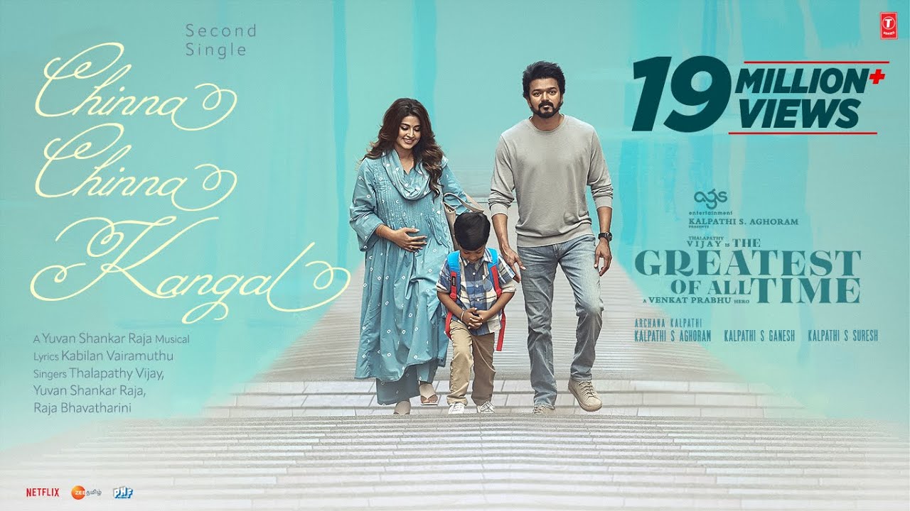 Chinna Chinna Kangal Lyrical Video | Thalapathy Vijay 🎶