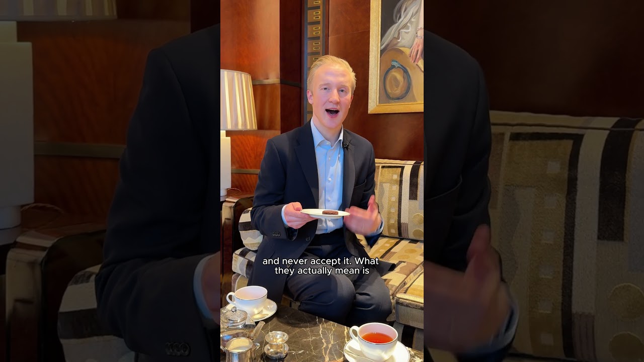 Top Example of British Passive Aggression 🍽️