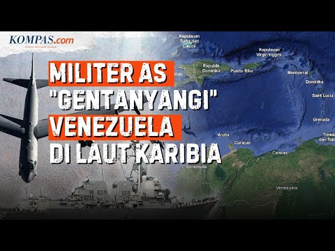 Bomber B-52 Gentayangi Venezuela, AS Bangun Kekuatan Militer di Laut Karibia