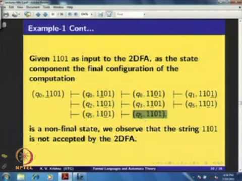 Mod-06 Lec-01 Variants of FA
