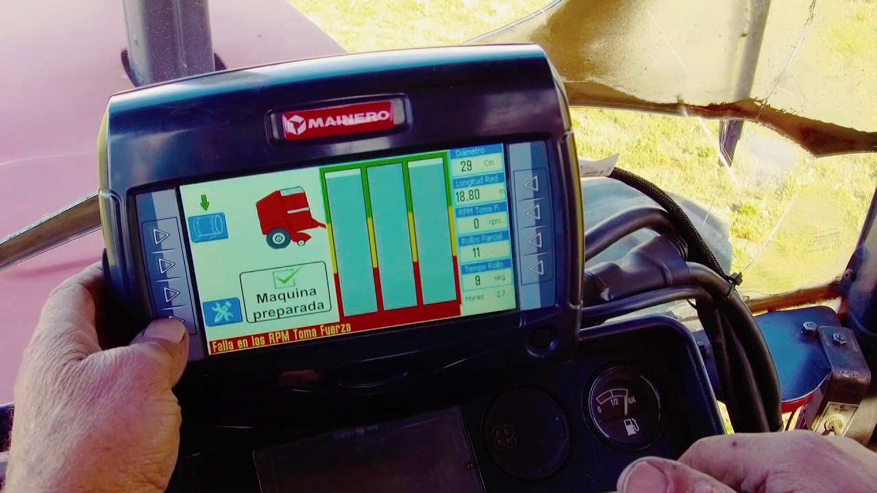 Monitor Mainero MAG-100 para Rotoenfardadoras 5877-5887