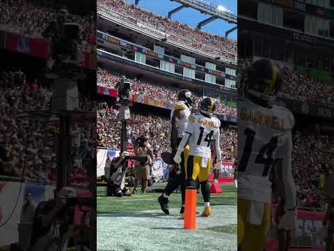 TD DK Metcalf!! #PITvsNE on CBS