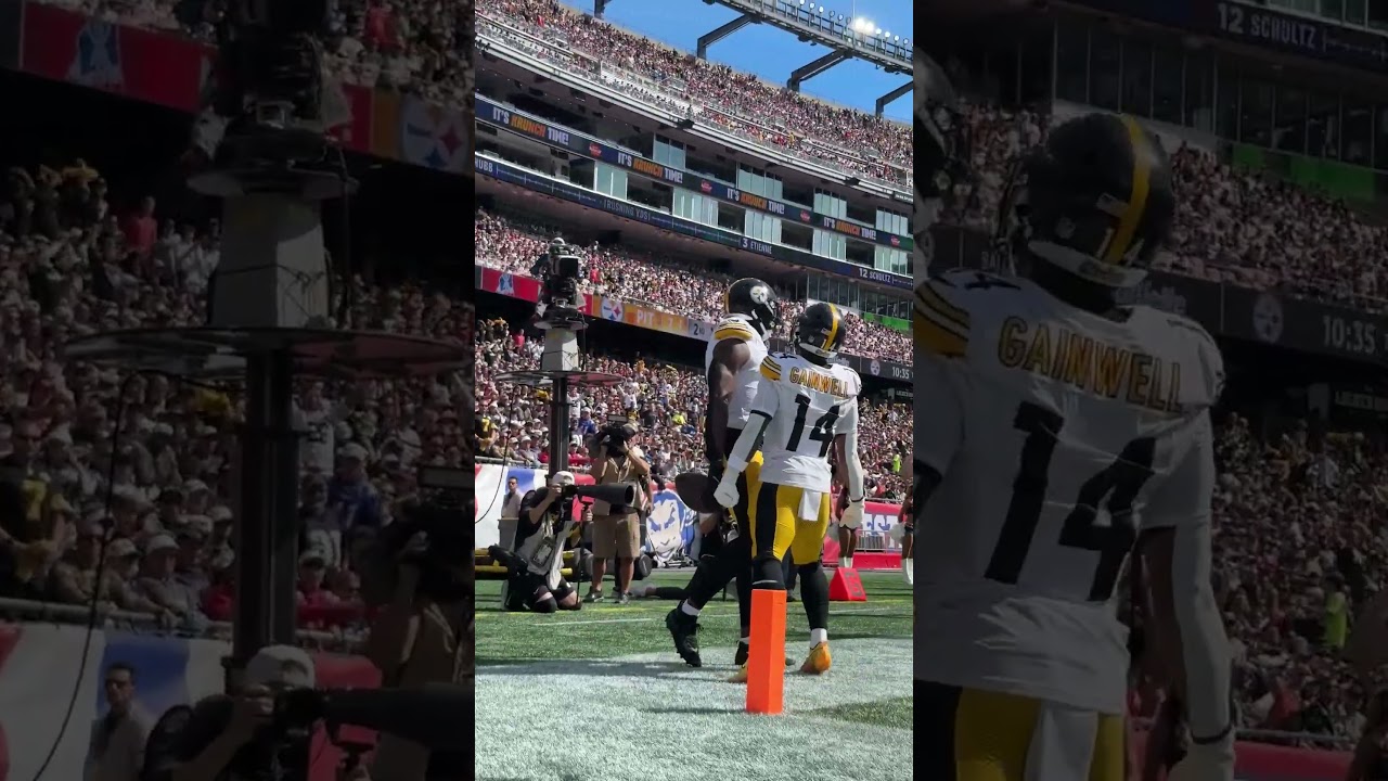 DK Metcalf Scores Touchdown in Steelers vs. Patriots Game on CBS π