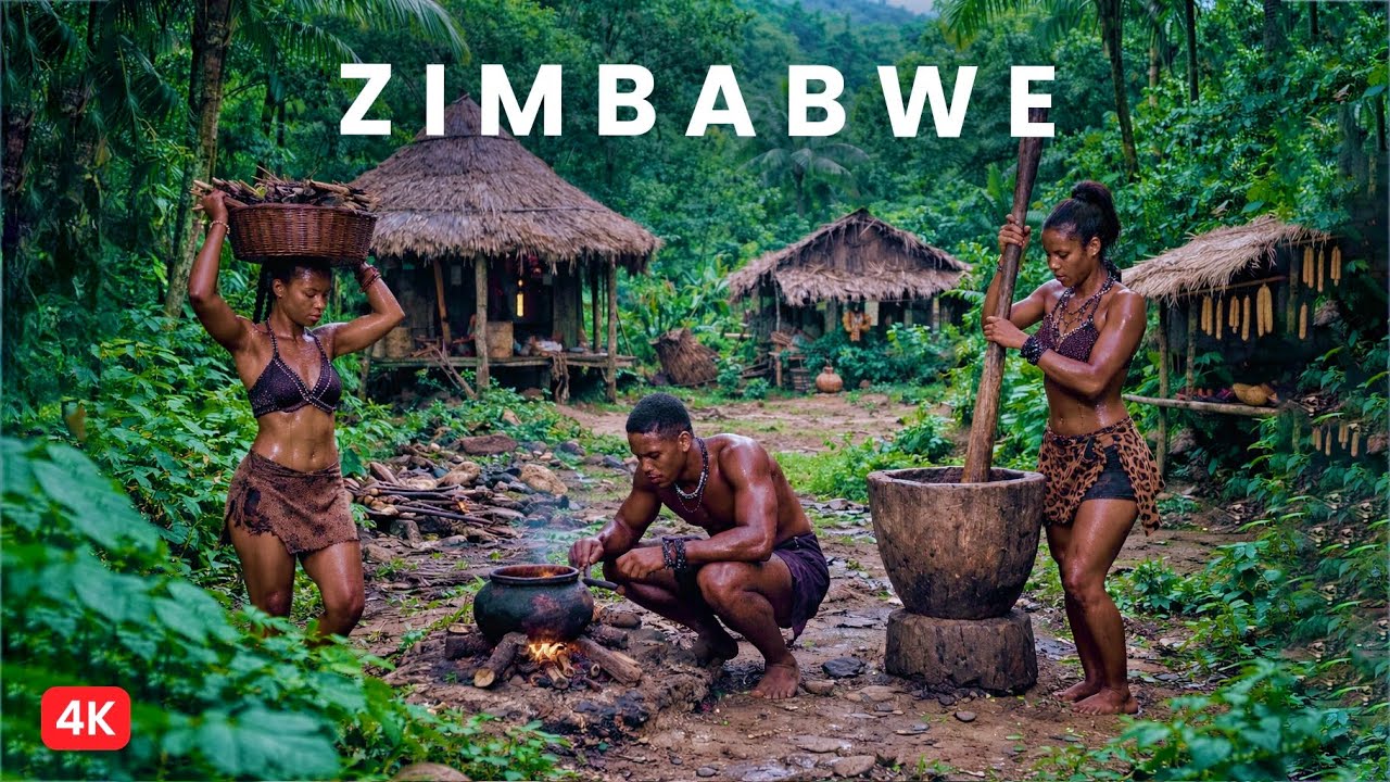 Hidden Wonders of Zimbabwe's Jungle Villages 🌿