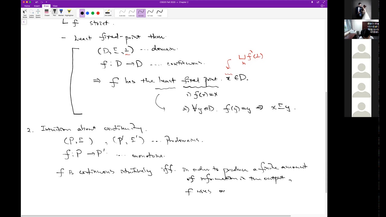 CS520 Lecture 7: Key Concepts in Theories of Programming Languages π
