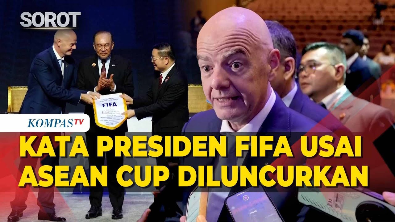 [FULL] Pernyataan Gianni Infantino usai FIFA ASEAN Cup Diluncurkan