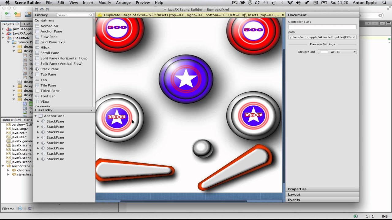 NetBeans 7.2 Integrates SceneBuilder for FXML Editing
