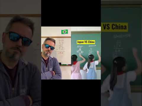 Desafio de Multiplicação Rápida: Japão, China e Brasil