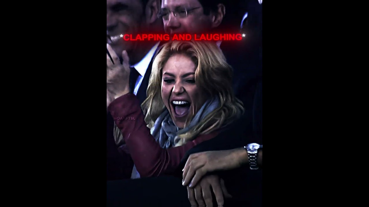 Shakira's Surprised Reaction to Ronaldo's Skills