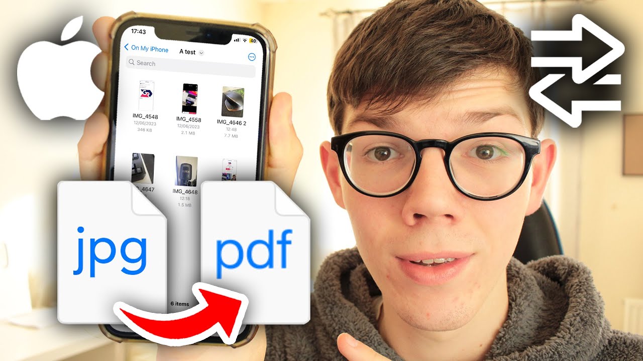 Easiest Way to Convert Images to PDF on iPhone π± | Step-by-Step Guide