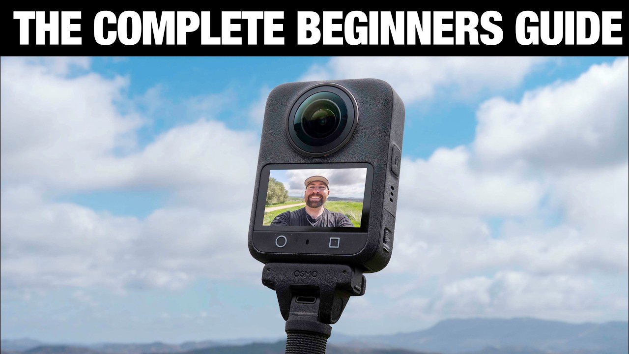 DJI Osmo 360 Beginner’s Guide: Master Your First Shots 🎥
